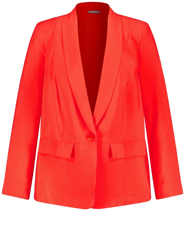 SAMOON Lightweight blazer Blazere Rød | VKNZ4697