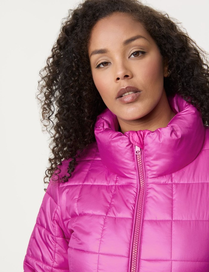 SAMOON Lightweight quilted jacket Jakker Rosa | CHWR1276