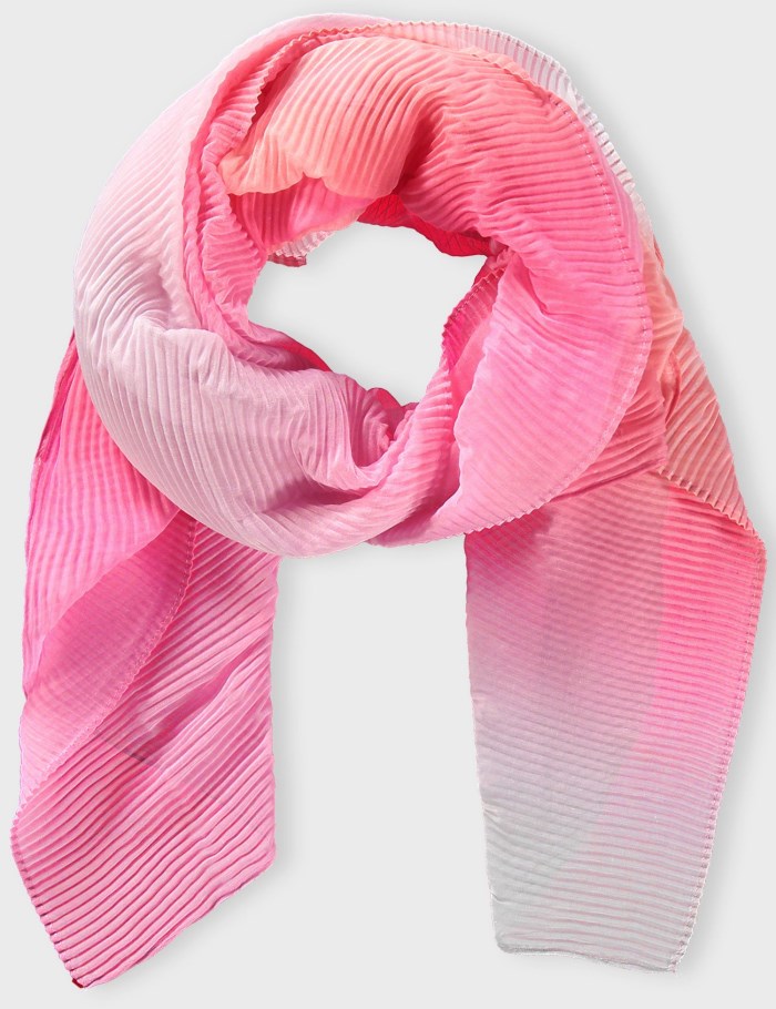 Gerry Weber Lightweight scarf with a batik pattern Skjerf Rosa | KKIW4389