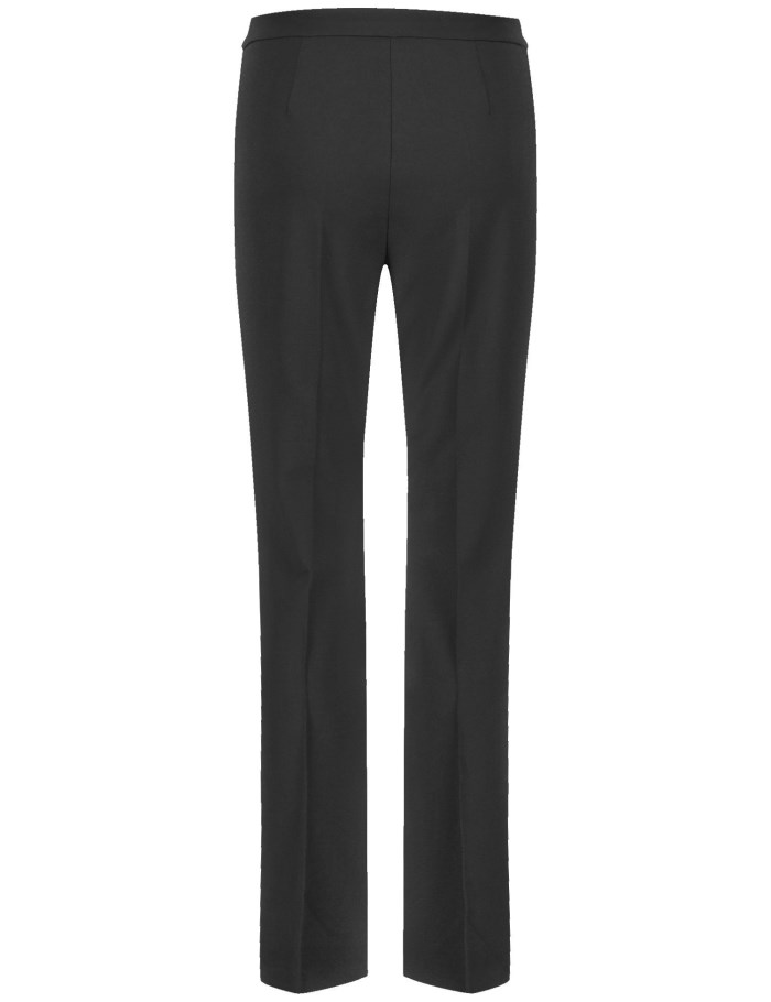 Gerry Weber MAR꞉LIE FLARED FIT cloth trousers Bukser Svarte | YFZV2126