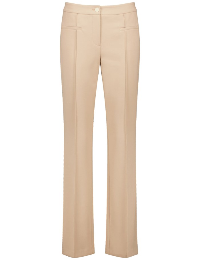 Gerry Weber MAR꞉LIE FLARED FIT cloth trousers Bukser Brune | SRBJ2921