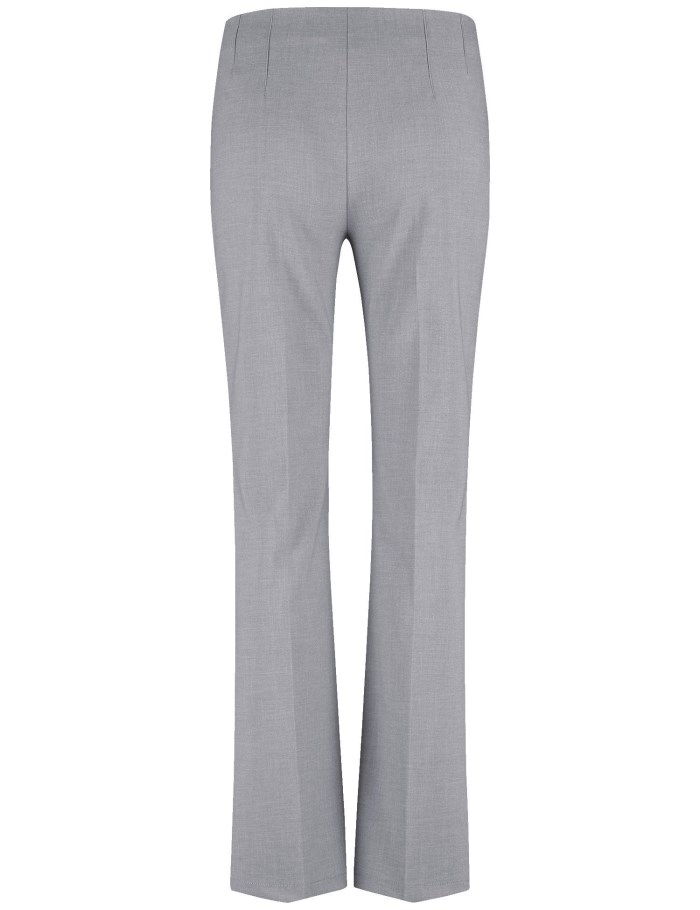 Gerry Weber MAR꞉LIE FLARED FIT stretch trousers Bukser Grå | XWWW4218