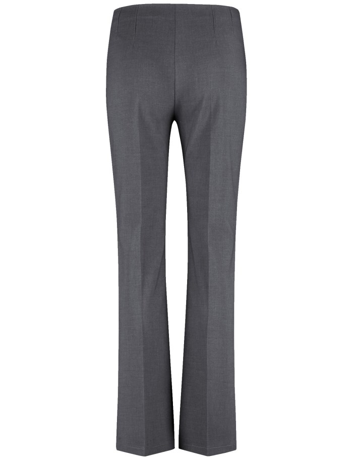 Gerry Weber MAR꞉LIE FLARED FIT stretch trousers Bukser Grå | FXRC5774