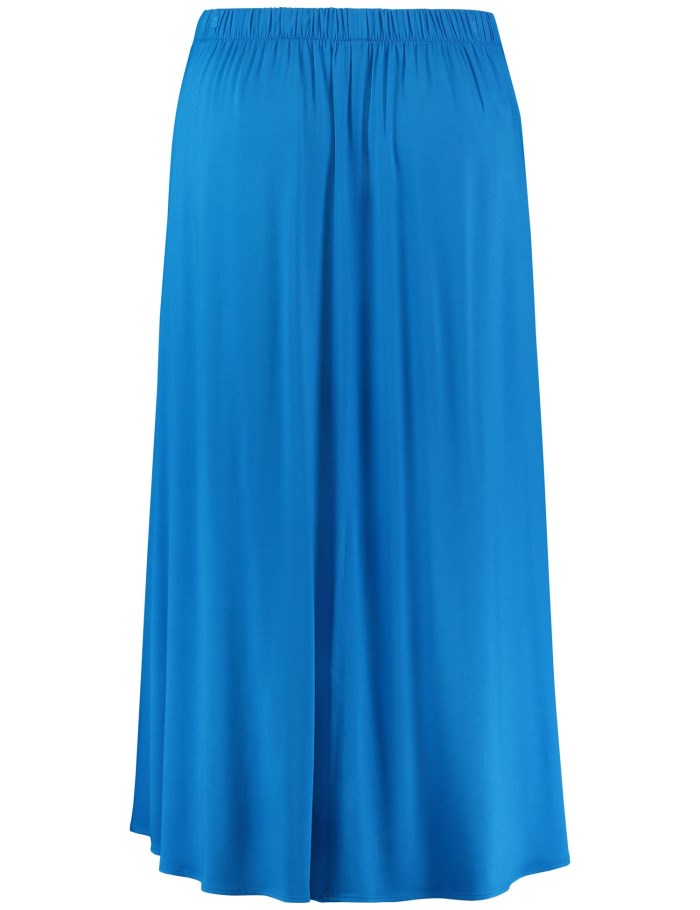 SAMOON Maxi skirt with a subtle shimmer Skjørt Blå | SBRY1402