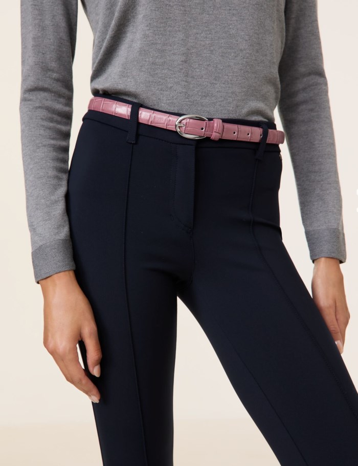 Gerry Weber Mock croc leather belt Belte Rosa | BDFV7745