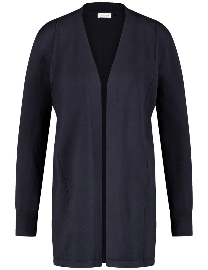 Gerry Weber Open-fronted cardigan Strikkevarer Blå | EABC3079