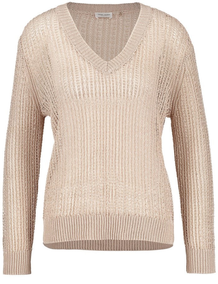 Gerry Weber Openwork jumper Strikkevarer Beige | NTYM6096