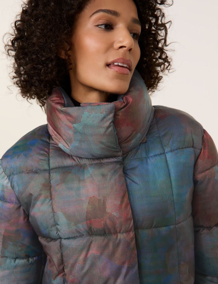 Gerry Weber Outdoor jacket with a concealed hood Jakker Multicolor | RMXF0676