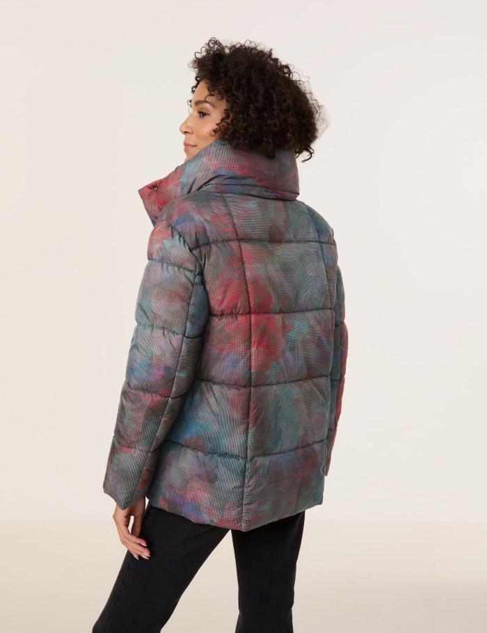 Gerry Weber Outdoor jacket with a concealed hood Jakker Multicolor | RMXF0676