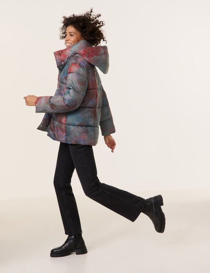 Gerry Weber Outdoor jacket with a concealed hood Jakker Multicolor | RMXF0676