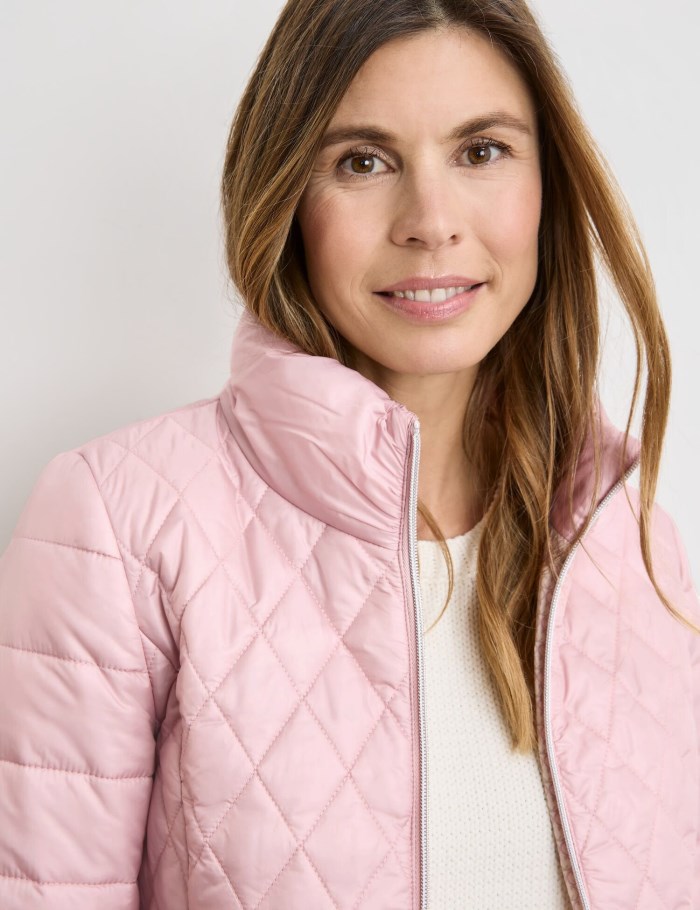 Gerry Weber Padded quilted jacket Jakker Rosa | JDLY7474