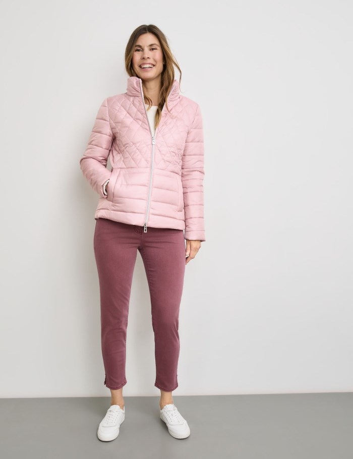 Gerry Weber Padded quilted jacket Jakker Rosa | JDLY7474