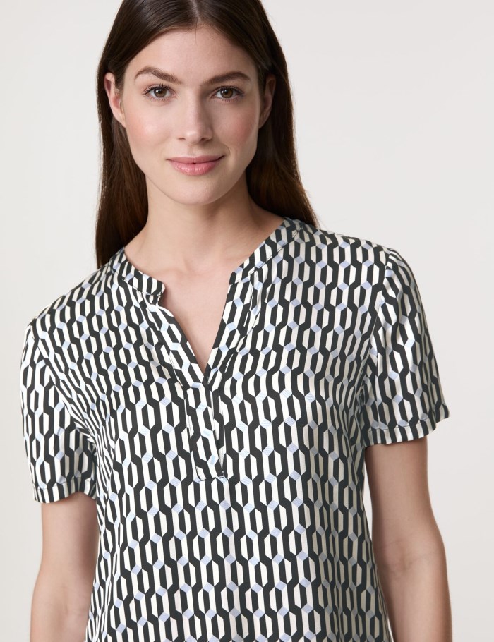 Gerry Weber Patterned blouse top Bluse Multicolor | ORJB5807