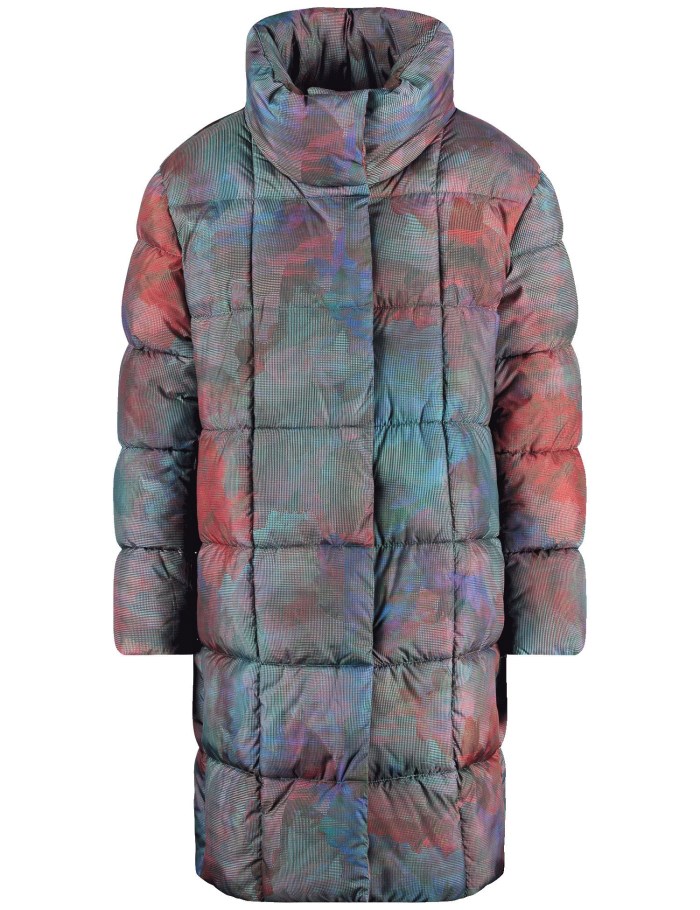 Gerry Weber Patterned quilted coat Jakker Multicolor | ATVE6504