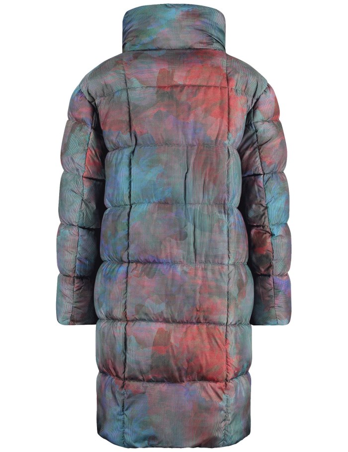 Gerry Weber Patterned quilted coat Jakker Multicolor | ATVE6504