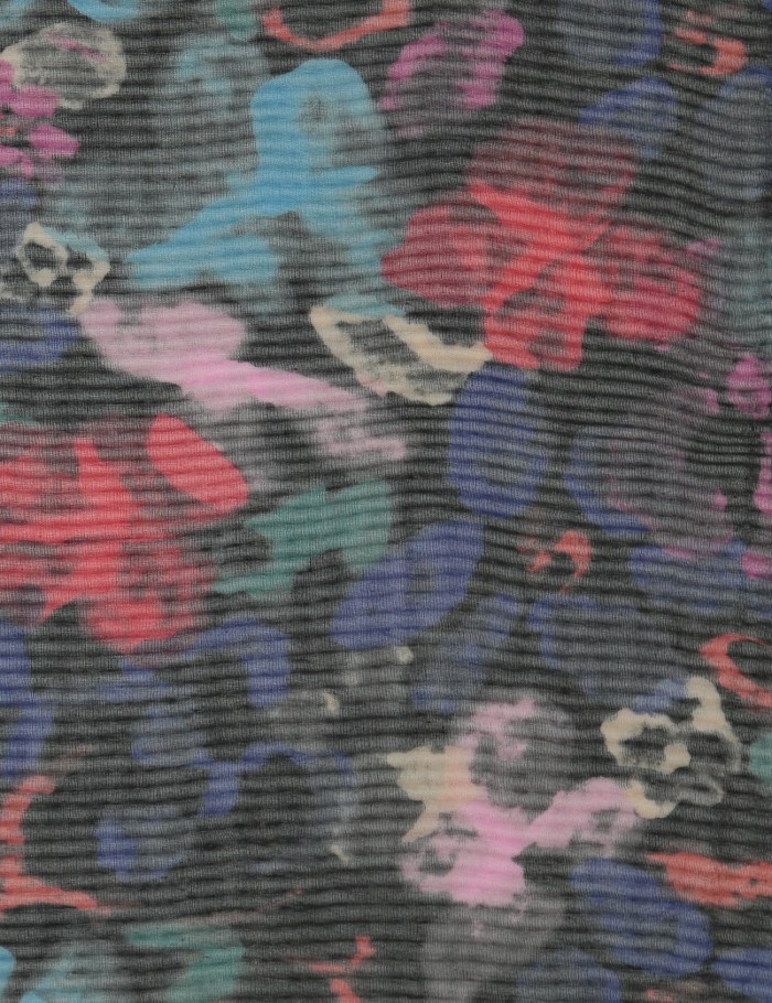 Gerry Weber Pleated scarf with a floral pattern Skjerf Multicolor | ZNGQ1082