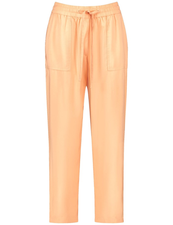 Gerry Weber Pull-on trousers KIA꞉RA RELAXED FIT Bukser Oransje | UDKB8321