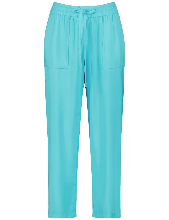 Gerry Weber Pull-on trousers KIA꞉RA RELAXED FIT Bukser Blå | NCDS0115