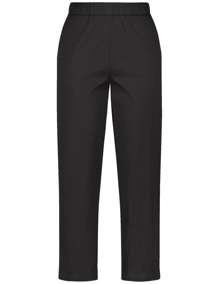 Gerry Weber Pull-on trousers KIA꞉RA RELAXED FIT Bukser Svarte | YEOY2197