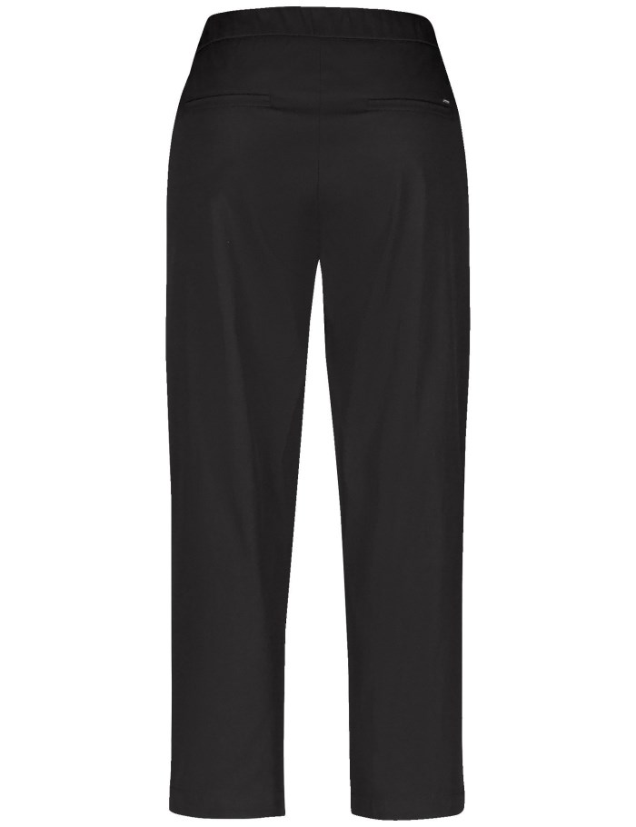 Gerry Weber Pull-on trousers KIA꞉RA RELAXED FIT Bukser Svarte | YEOY2197