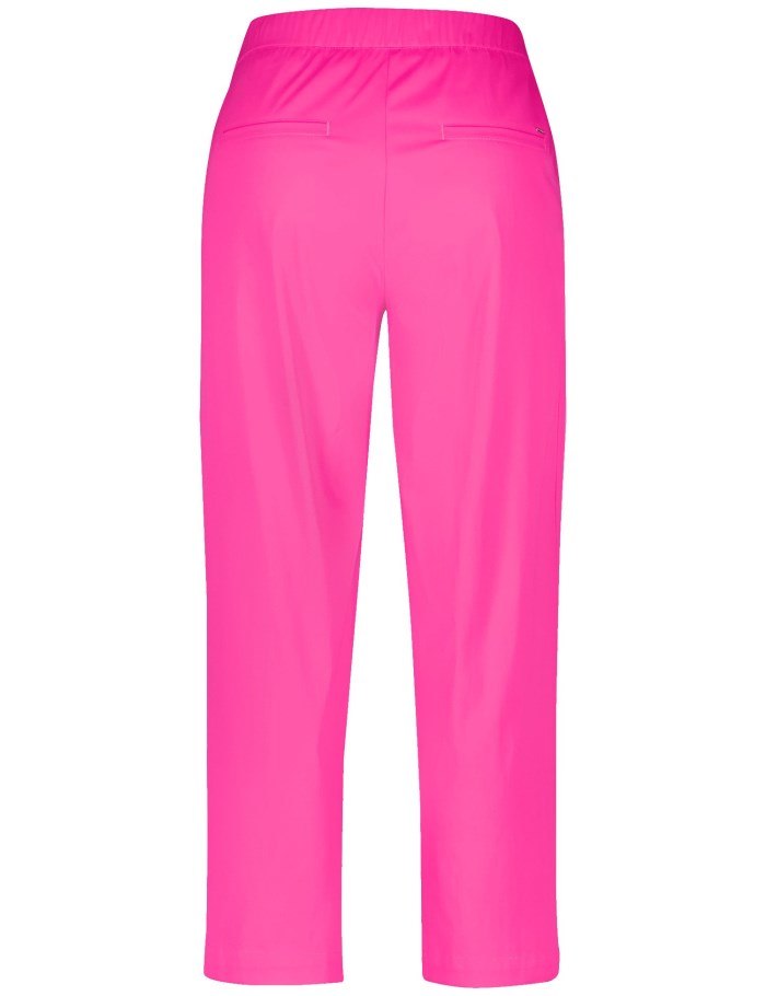 Gerry Weber Pull-on trousers KIA꞉RA RELAXED FIT Bukser Rosa | ZRXF9568