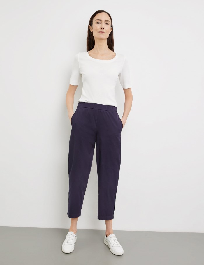 Gerry Weber Pull-on trousers KIA꞉RA RELAXED FIT Bukser Blå | DUWA8970