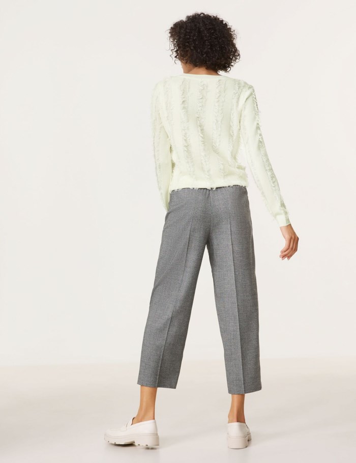 Gerry Weber Pull-on trousers KIA꞉RA RELAXED FIT Bukser Grå | OYUU4054