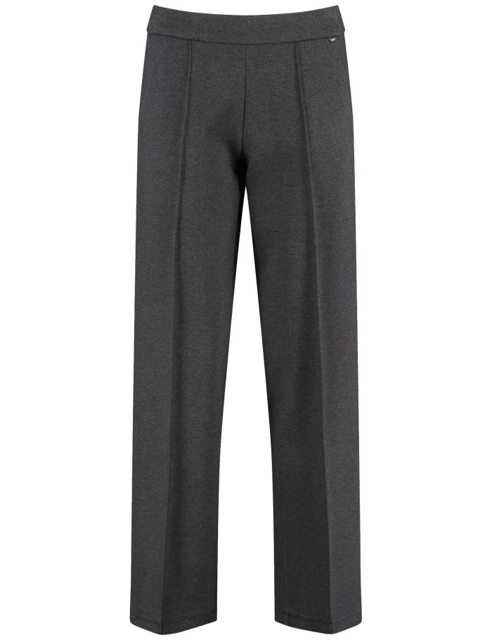 Gerry Weber Pull-on trousers MIR꞉JA WIDE LEG Bukser Grå | YSDG6493