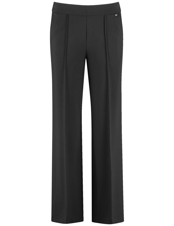 Gerry Weber Pull-on trousers MIR꞉JA WIDE LEG Bukser Svarte | YJHZ5539