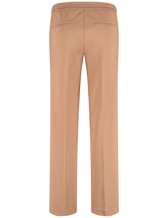 Gerry Weber Pull-on trousers MIR꞉JA WIDE LEG Bukser Brune | EDQB2559