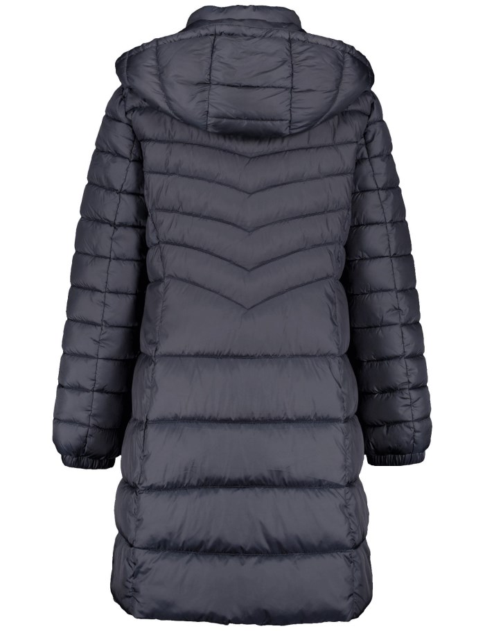 Gerry Weber Quilted coat with a detachable hood Jakker Blå | YRPZ2581