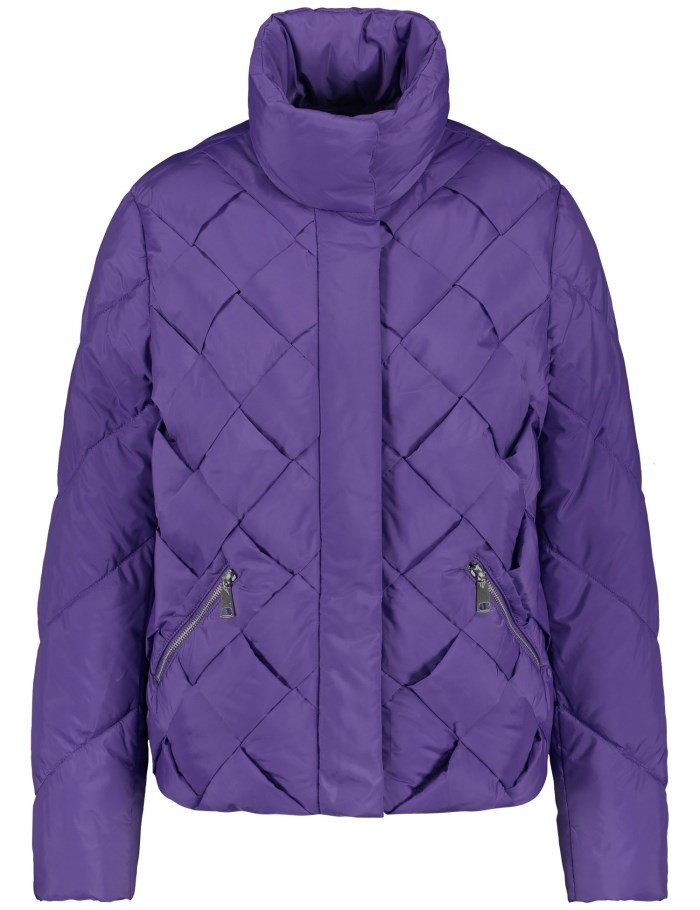 TAIFU Quilted jacket with a braided effect Jakker Lilla | YMIT7433