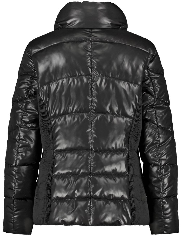 TAIFU Quilted jacket with a shiny finish Jakker Svarte | JECJ7521