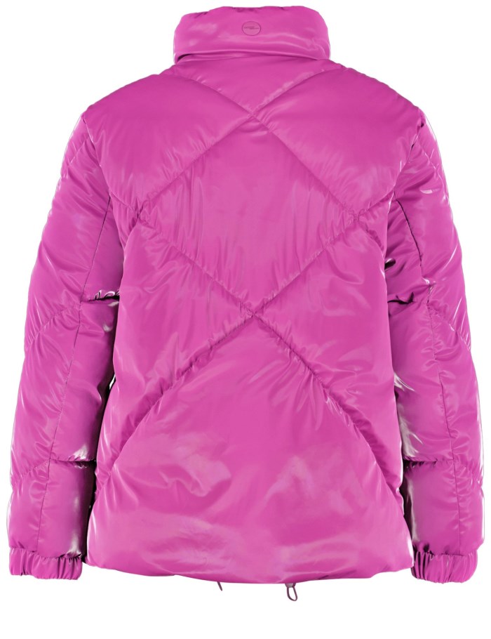 SAMOON Quilted jacket with a shiny finish Jakker Rosa | KZGF3793