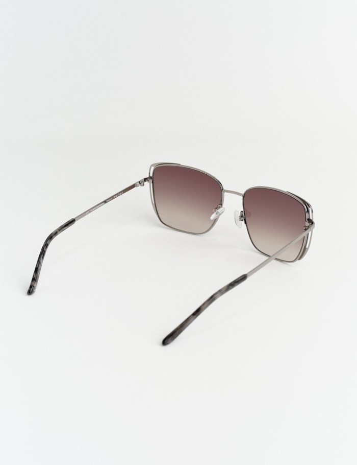 Gerry Weber Retro-style sunglasses Solbriller Svarte | DPZW2304