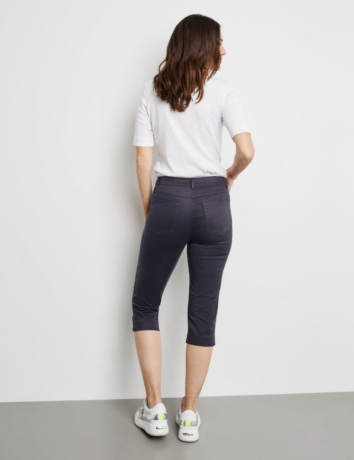 Gerry Weber SOL꞉INE BEST4ME Capris Bukser Blå | VSNJ9418