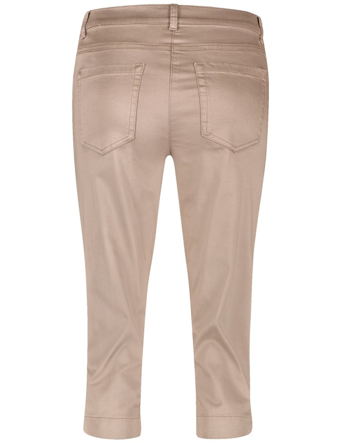 Gerry Weber SOL꞉INE BEST4ME Capris Bukser Beige | FSHD5429