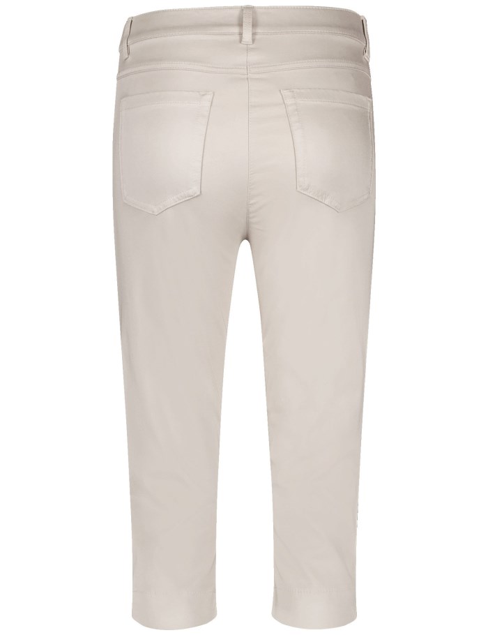 Gerry Weber SOL꞉INE BEST4ME Capris Bukser Beige | LDLO4854