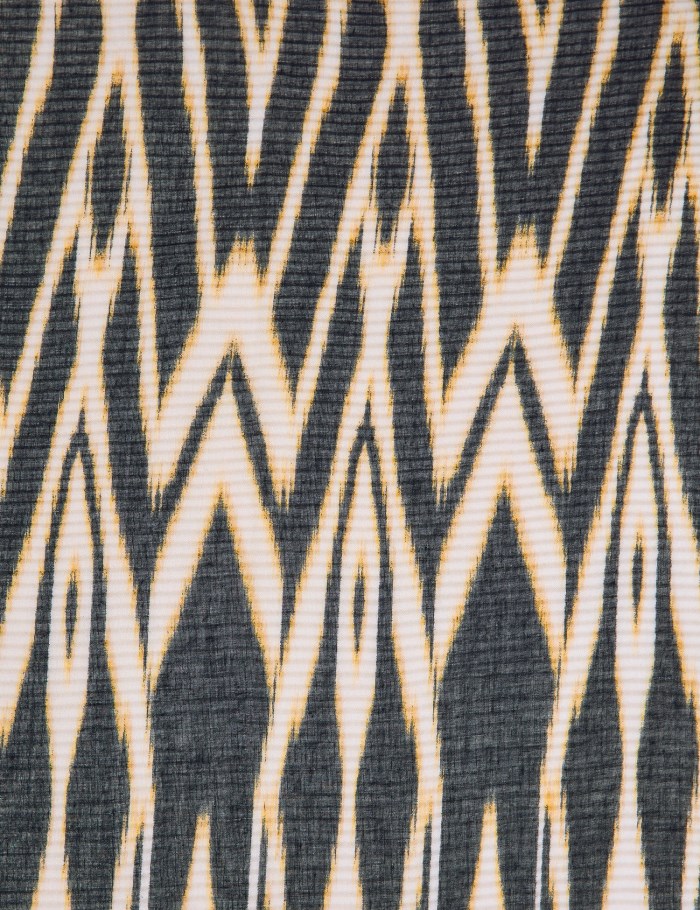 Gerry Weber Scarf with an ikat print Skjerf Svarte | YLMP1347