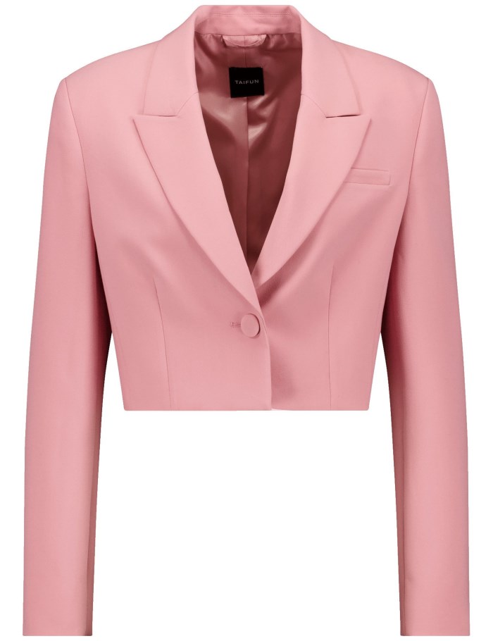 TAIFU Short blazer made of stretch fabric Blazere Rosa | ATKB0757