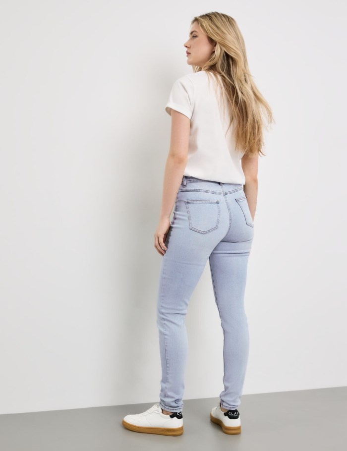 TAIFU Skinny jeans Bukser Blå | SMJW3437