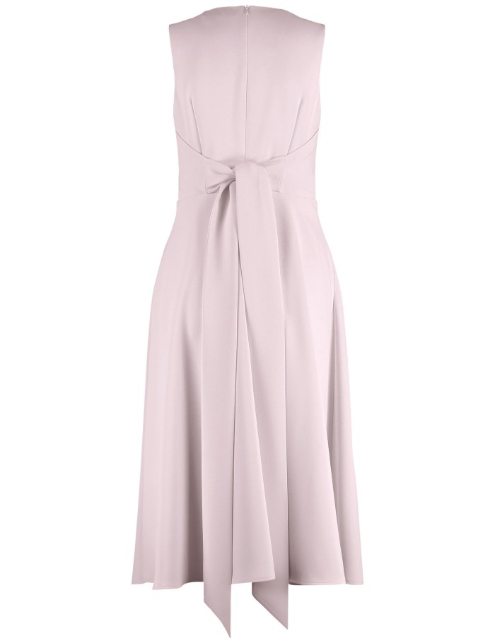 TAIFU Sleeveless dress with ties at the waist Kjole Rosa | OGCY9680