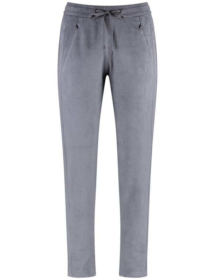 Gerry Weber Slip-on trousers KA꞉JA TRACKSUIT BOTTOMS Bukser Grå | LHMI1688