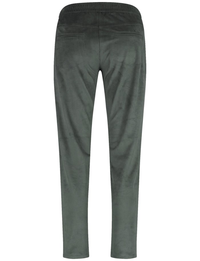 Gerry Weber Slip-on trousers KA꞉JA TRACKSUIT BOTTOMS Bukser Grønn | GKCR4483