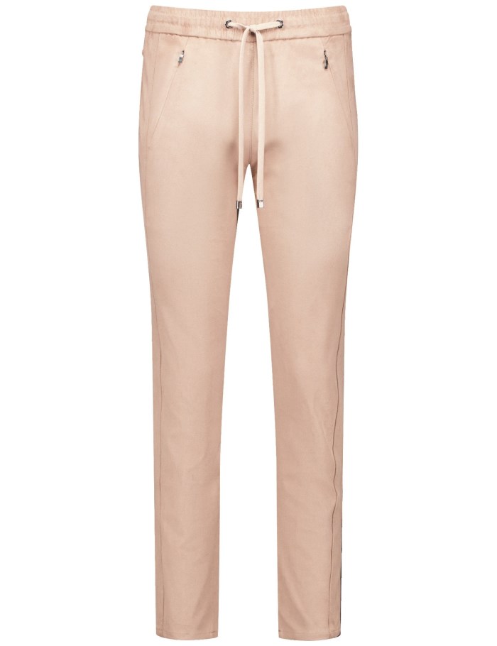 Gerry Weber Slip-on trousers KA꞉JA TRACKSUIT BOTTOMS Bukser Beige | FFML8802