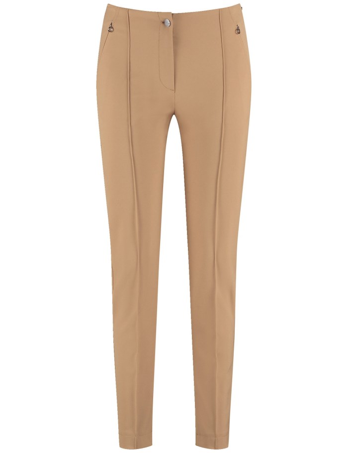 Gerry Weber Stretch trousers SAN꞉YA SKINNY FIT Bukser Brune | QTIX7664