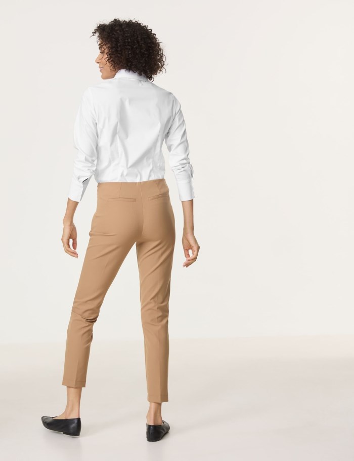 Gerry Weber Stretch trousers SAN꞉YA SKINNY FIT Bukser Brune | QTIX7664