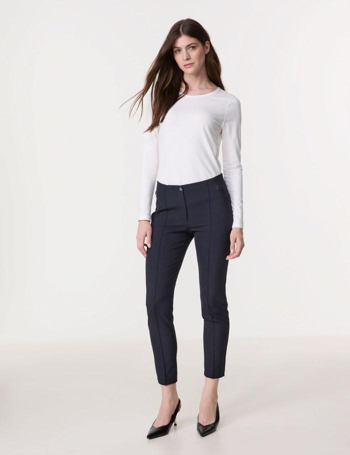 Gerry Weber Stretch trousers SAN꞉YA SKINNY FIT Bukser Blå | HPCC6235