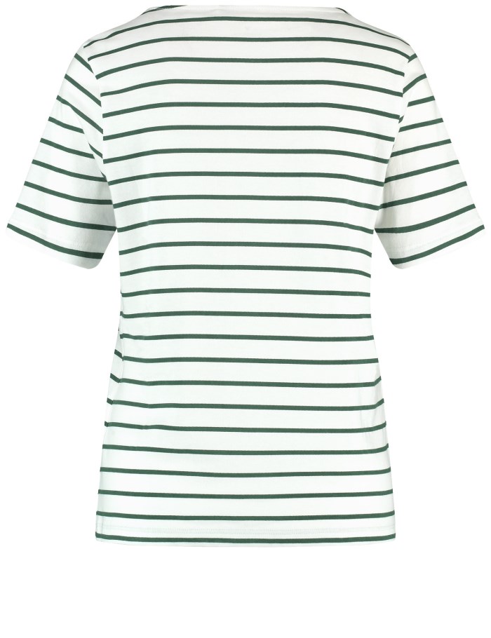 Gerry Weber Striped cotton T-shirt T-skjorte Multicolor | PAAZ2626