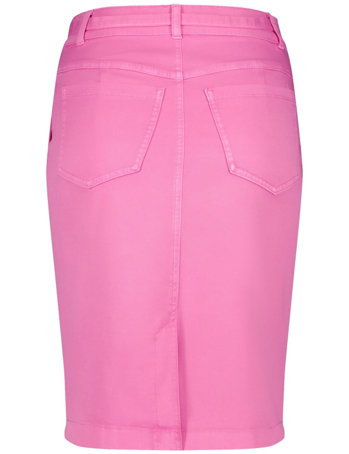 Gerry Weber Stylish skirt with a kick pleat Skjørt Rosa | ATPL0359